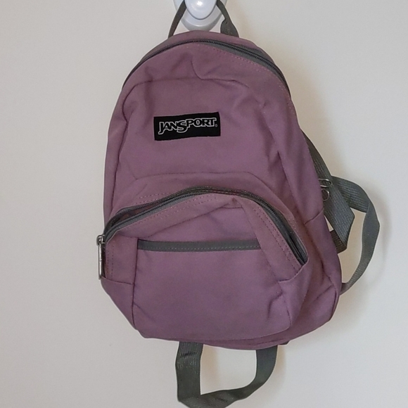 Jansport Handbags - Jansport Light Purple Multi Pocket Mini Backpack